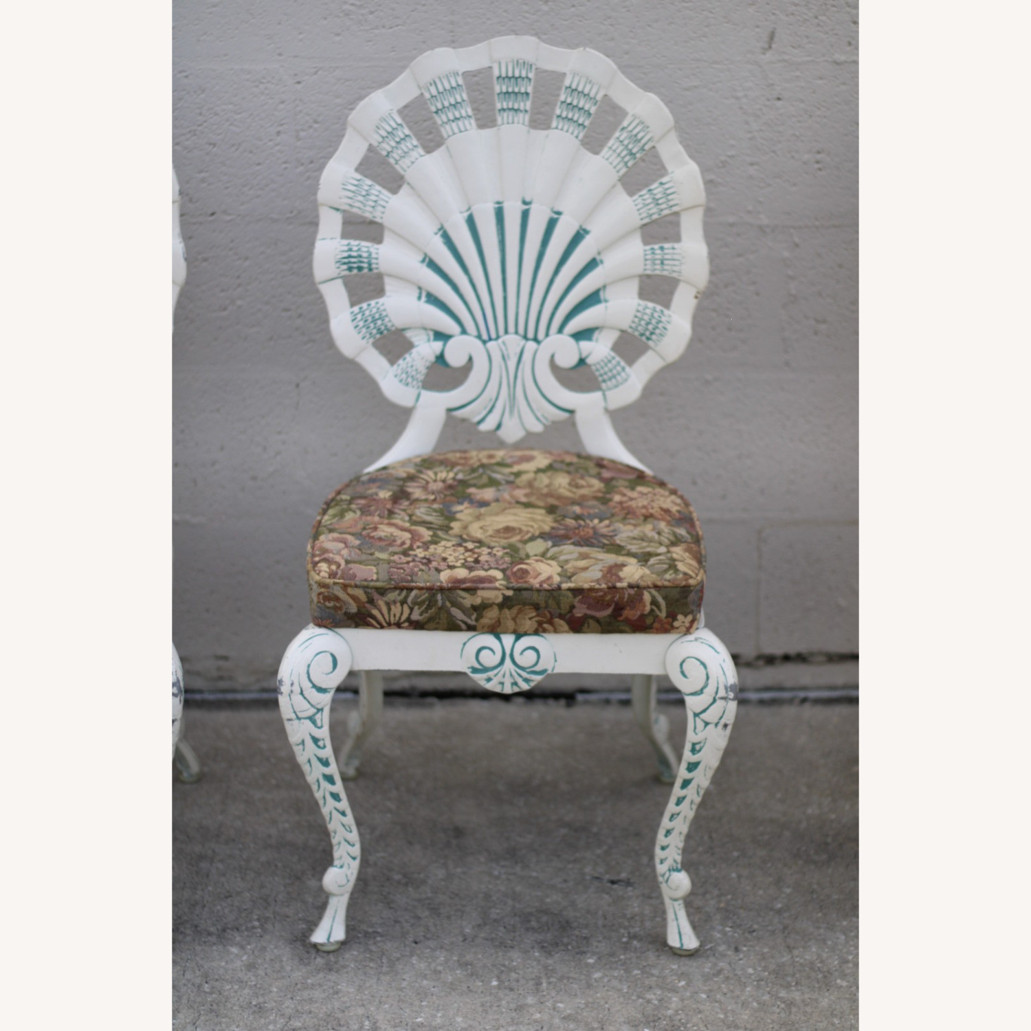 Brown Jordan Aluminum Grotto Shell Back Chairs 8 - image-11