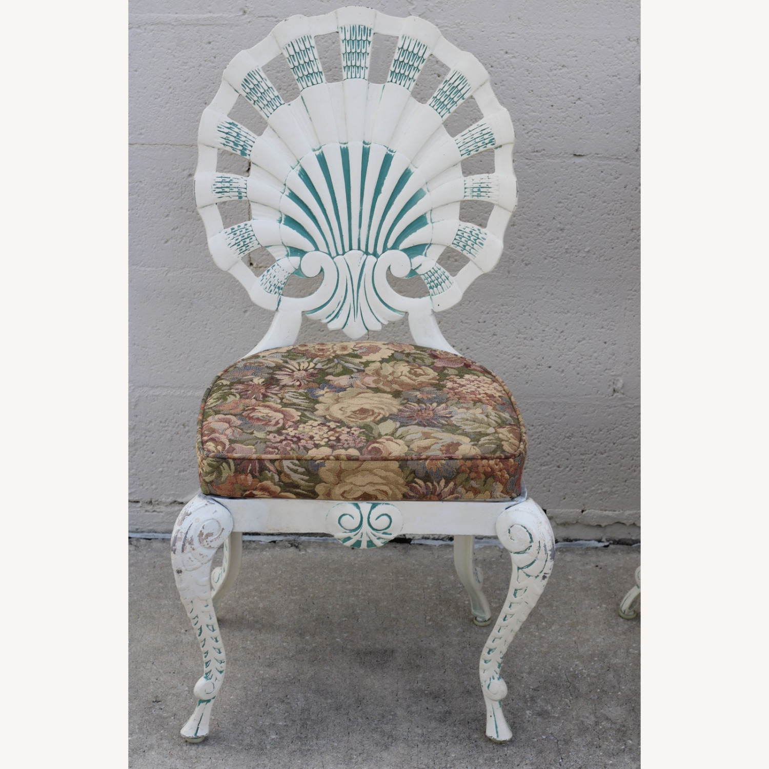 Brown Jordan Aluminum Grotto Shell Back Chairs 8 - image-5