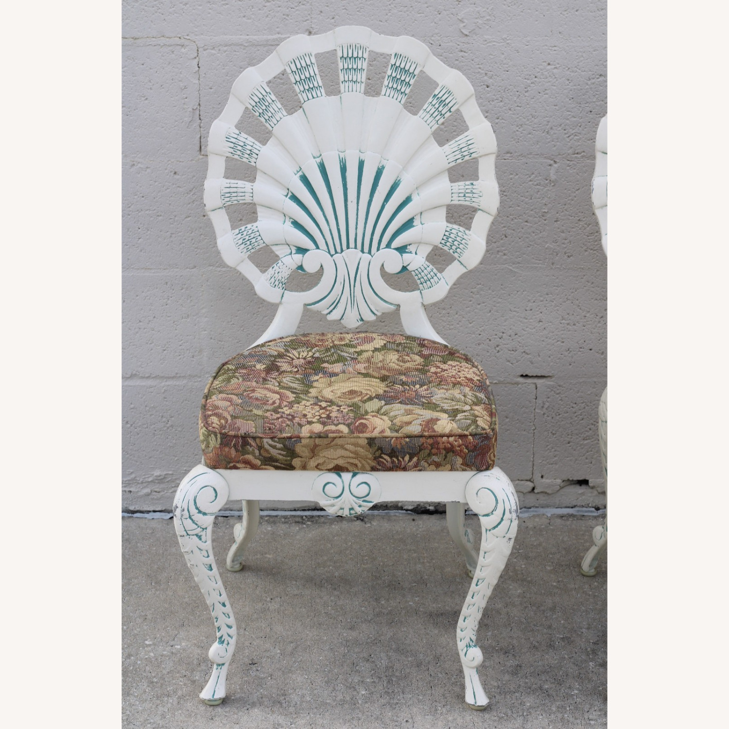 Brown Jordan Aluminum Grotto Shell Back Chairs 8 - image-13