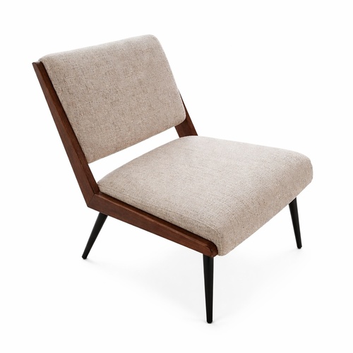 Used West Elm Verona Light Gray Accent Chair for sale on AptDeco