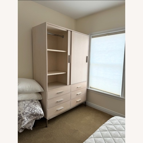 Used Room & Board Alden Armoire - Ash Wood for sale on AptDeco