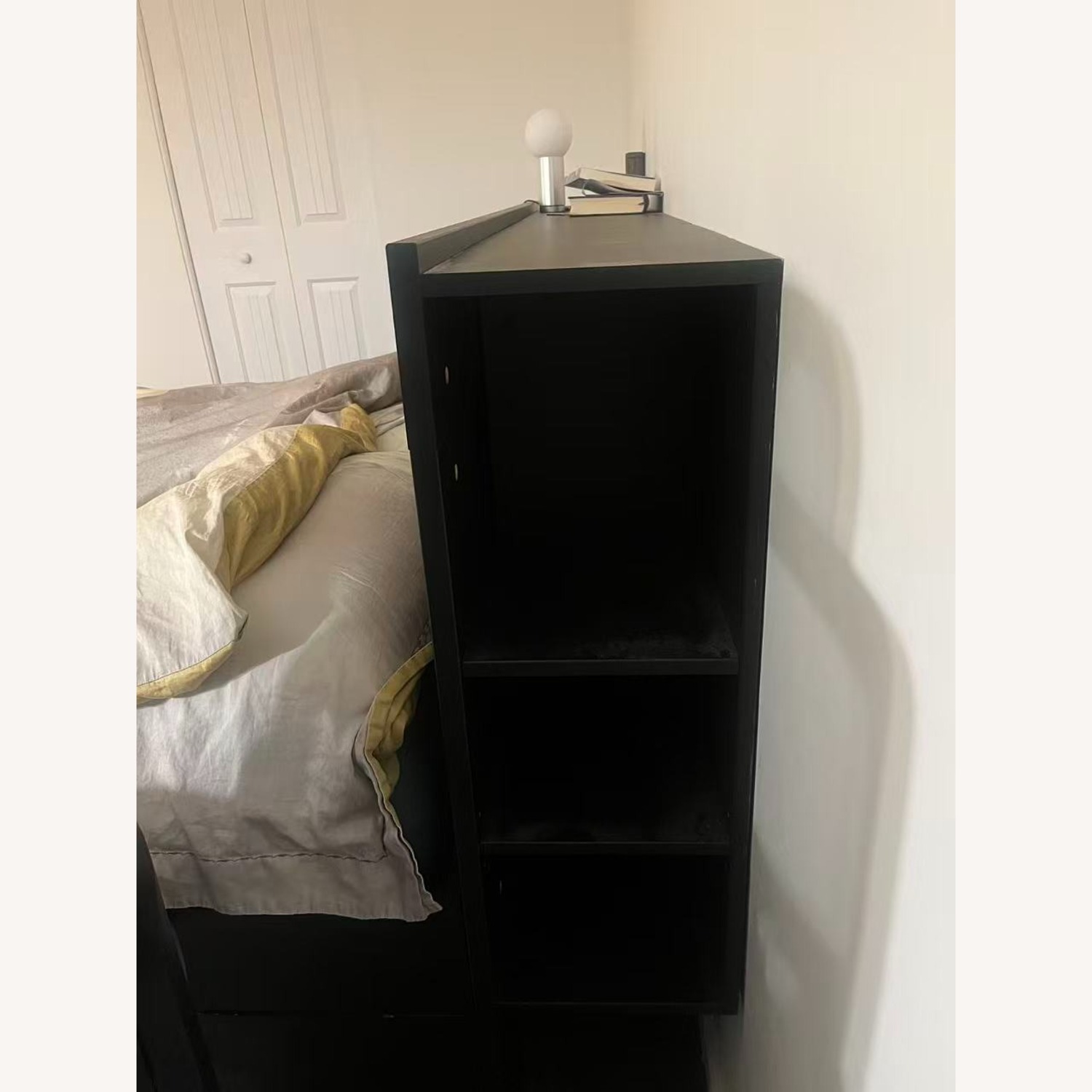 IKEA Brimnes Black Queen Bed - image-3