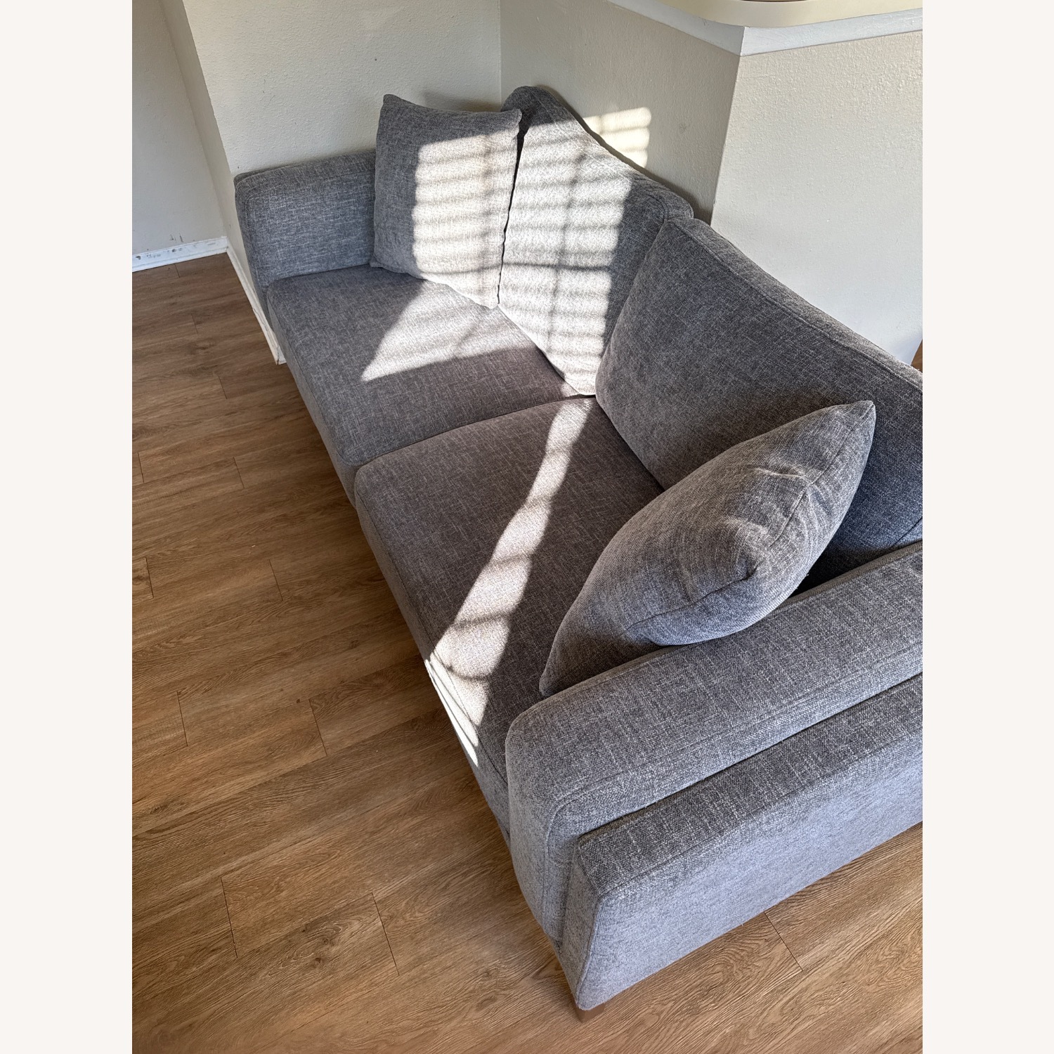 Rooms To Go Brinkley Dark Gray 2 Seater Sofa - image-2