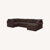 Macy's Dark Brown 3+ Piece Sectional