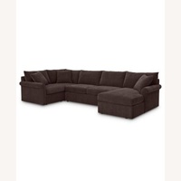 Macy's Dark Brown 3+ Piece Sectional