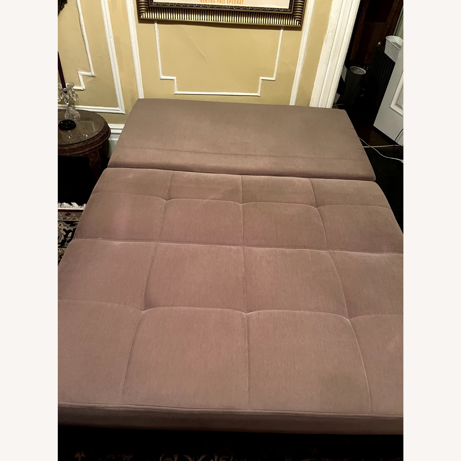 Istikbal Furniture Light Gray Sleeper Sofa - image-3