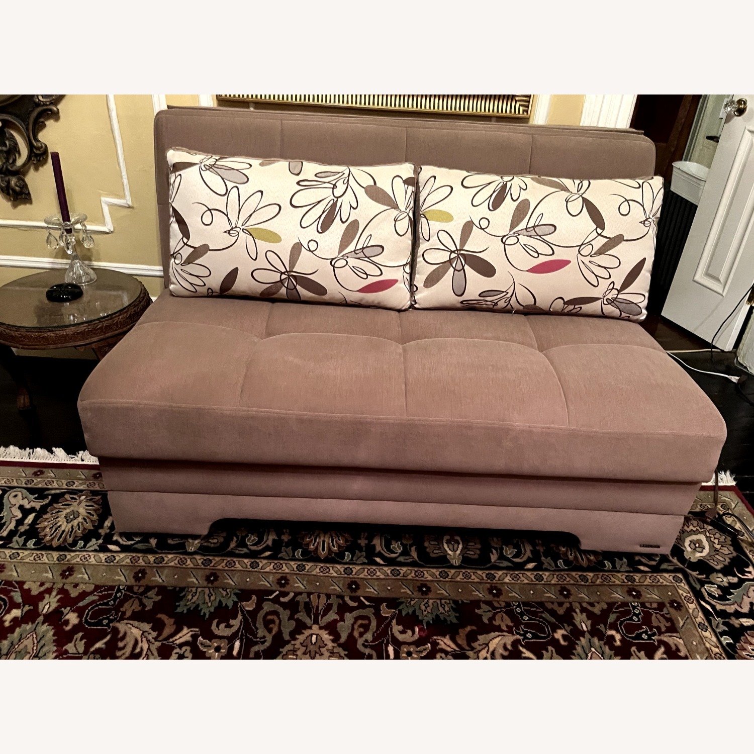 Istikbal Furniture Light Gray Sleeper Sofa - image-2