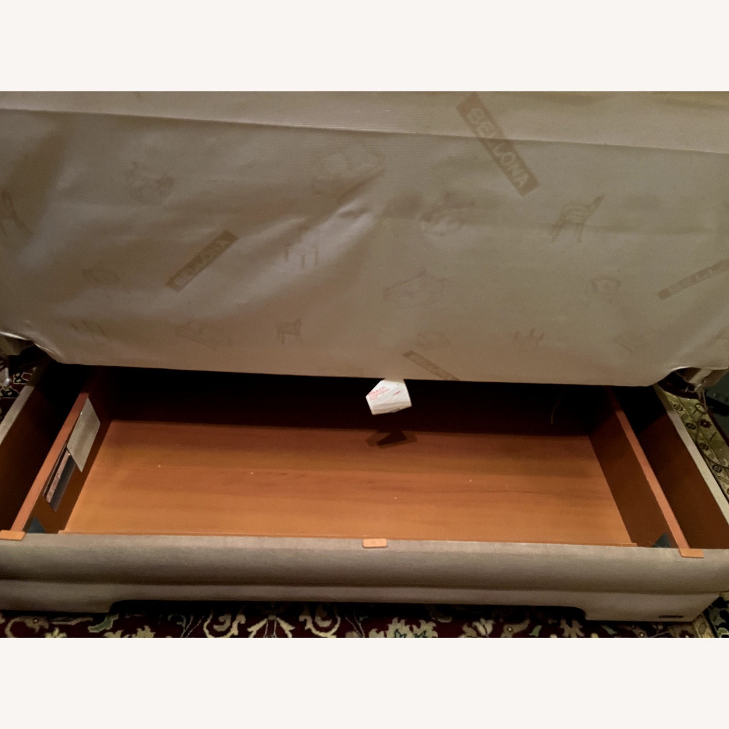 Istikbal Furniture Light Gray Sleeper Sofa - image-5