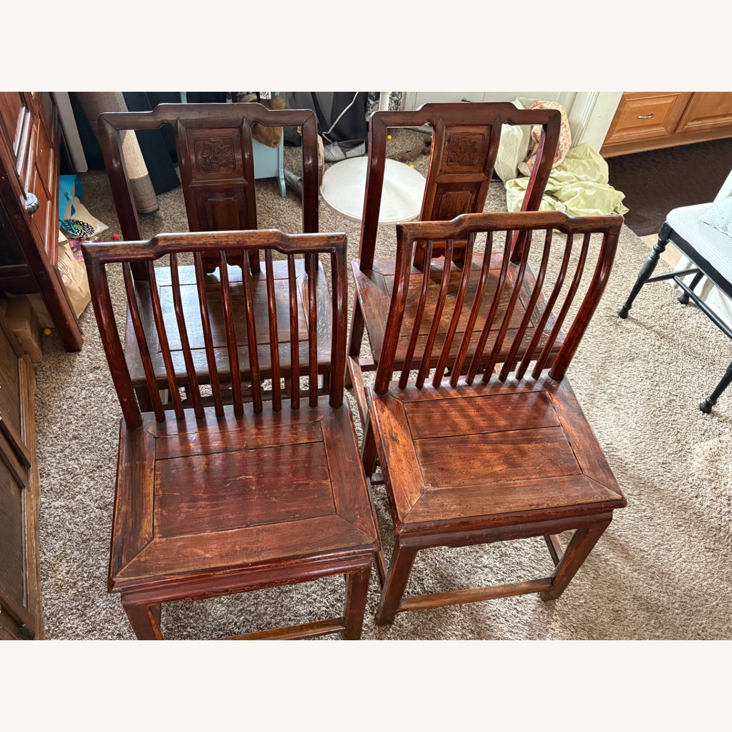 Vintage/Antique Natural Wood Dining Sets - image-2