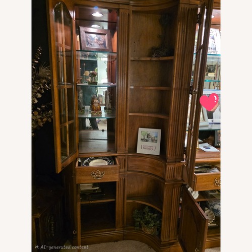 Used Thomasville Furniture Industries Wood Armoire for sale on AptDeco