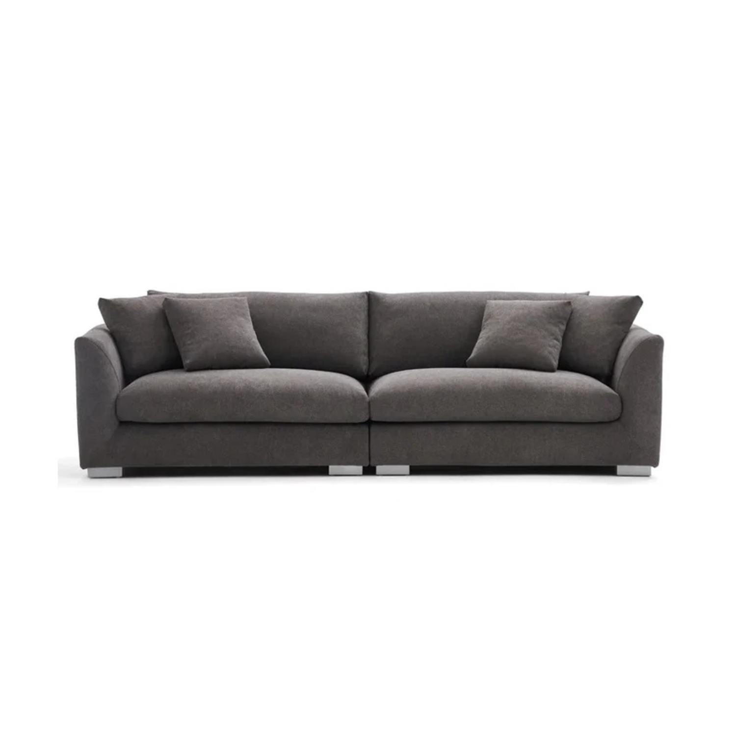 Mario Capasa Furniture Dark Gray 2 Piece Sectional - image-0