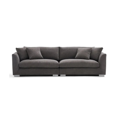 Used Mario Capasa Furniture Dark Gray 2 Piece Sectional for sale on AptDeco