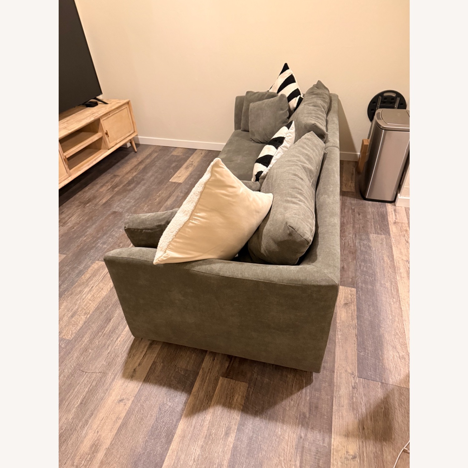 Mario Capasa Furniture Dark Gray 2 Piece Sectional - image-2