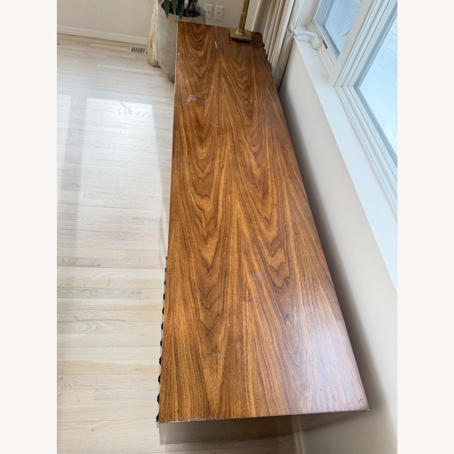 Vintage/Antique Dark Brown Founders Dresser - image-4