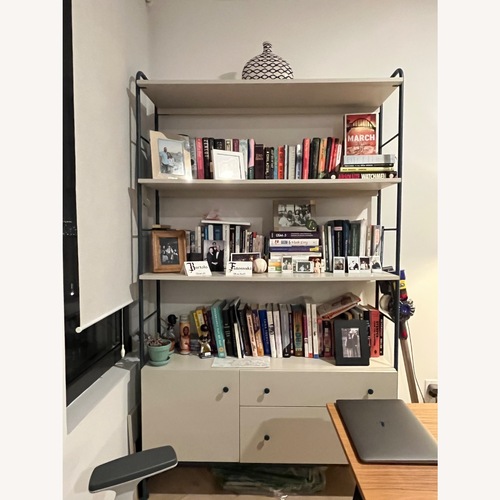 Used West Elm Ruby White Bookcase for sale on AptDeco