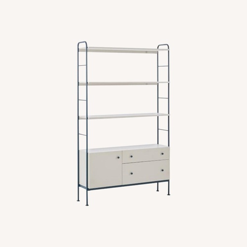 Used West Elm Ruby White Bookcase for sale on AptDeco
