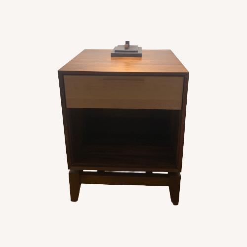 Used Copeland Furniture Light Brown Wood Nightstand for sale on AptDeco