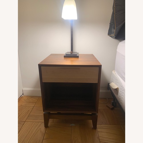 Used Copeland Furniture Light Brown Wood Nightstand for sale on AptDeco