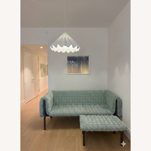 Used Ligne Roset Ruche Blue Fabric 3+ Seater Sofa for sale on AptDeco