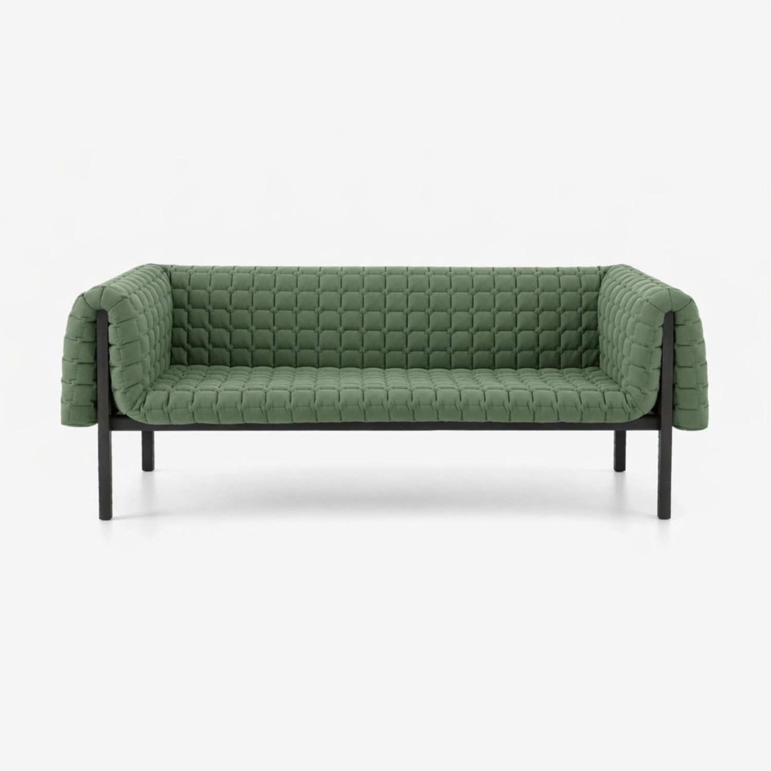 Ligne Roset Ruche Blue Fabric 3+ Seater Sofa - image-3