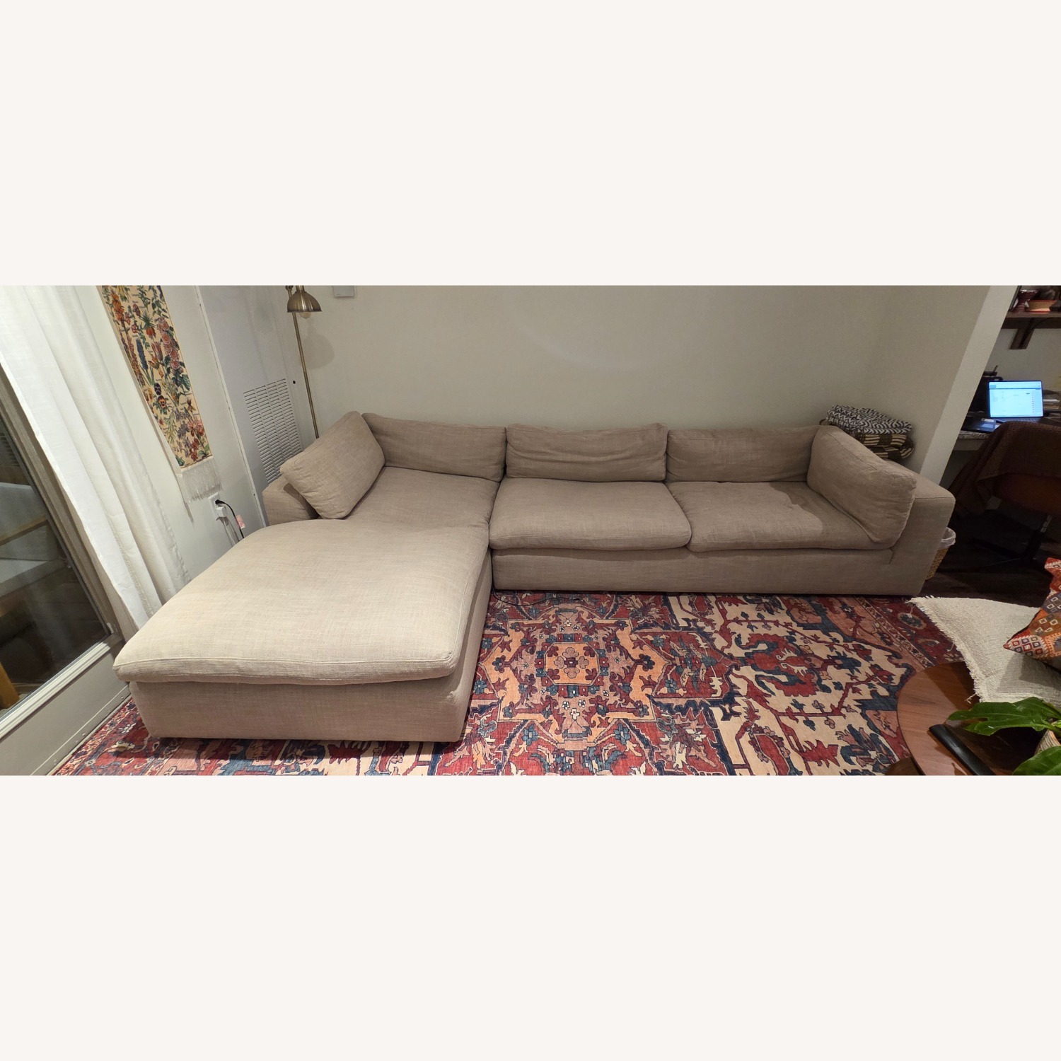 Wayfair Fabric 2 Piece Sectional - image-1