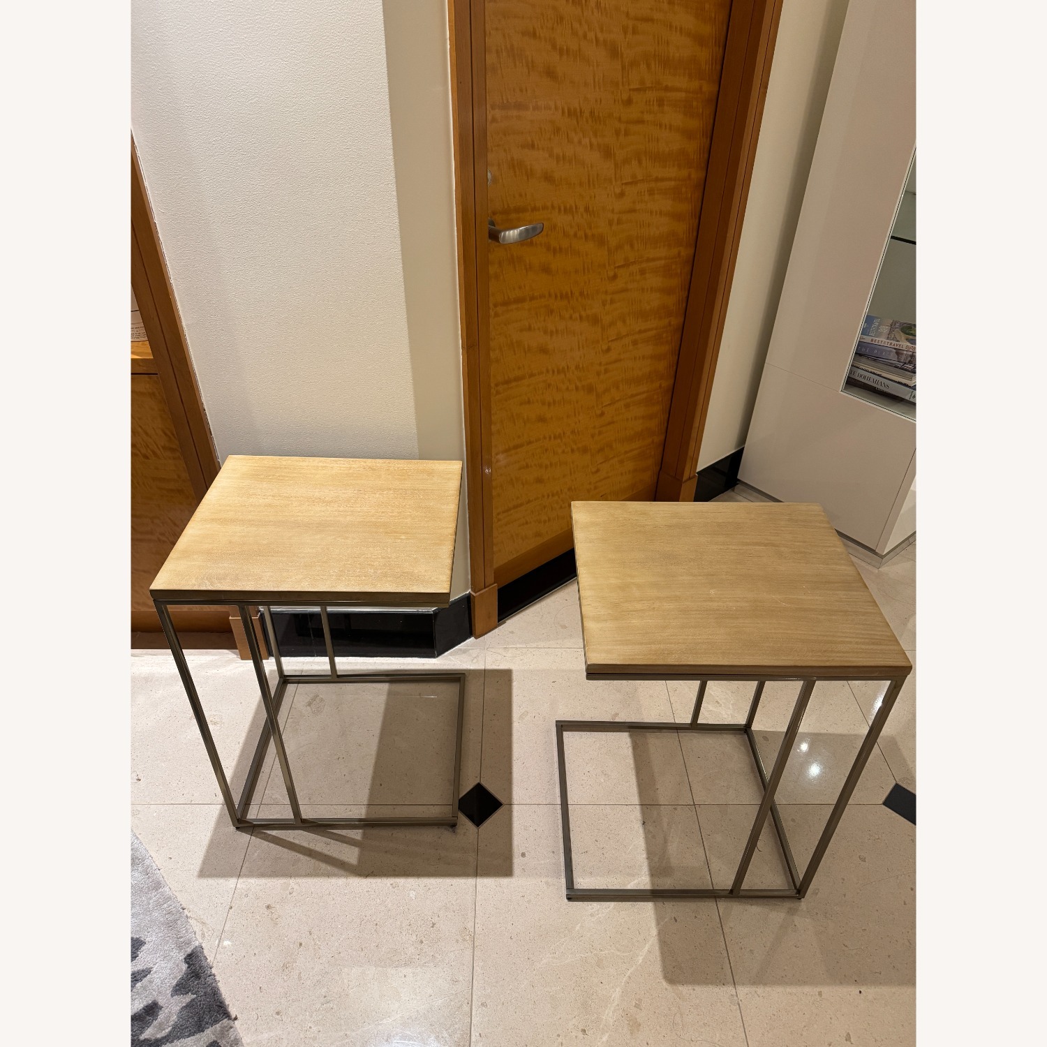 West Elm Streamline C-Side Tables (16") - image-4
