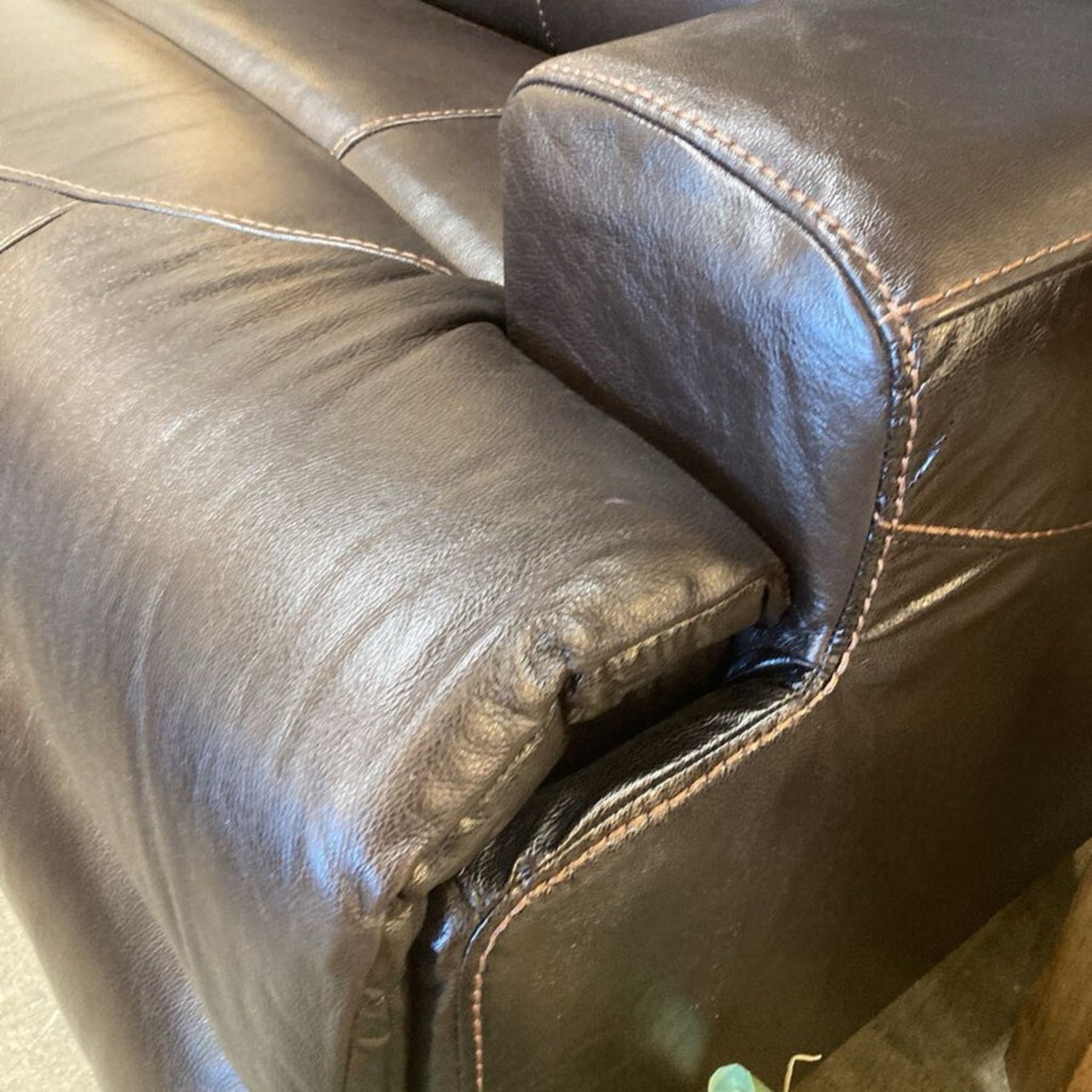 Wembley Leather Lay Flat Power Reclining Sofa - image-4