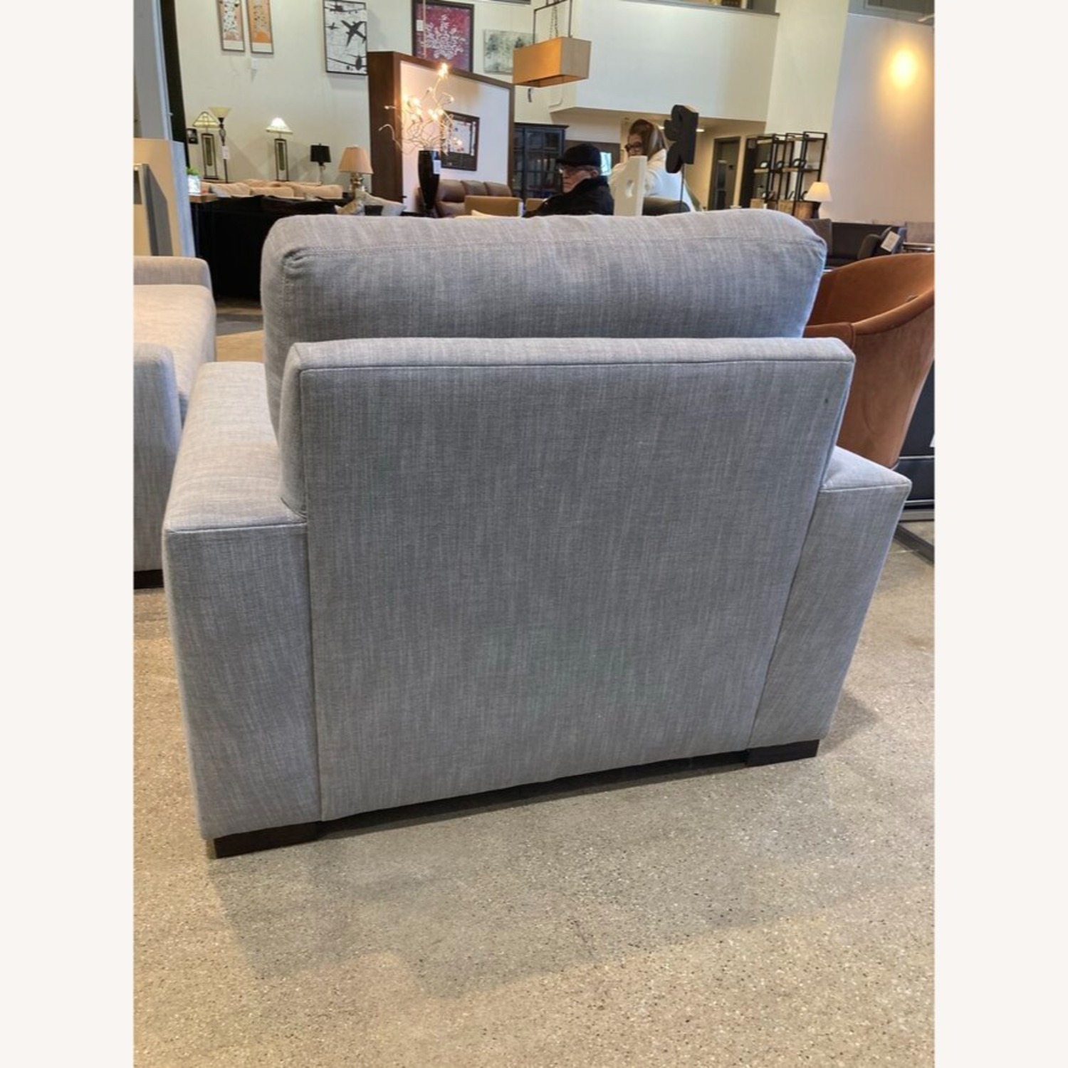 Restoration Hardware Maxwell Linen Chair - image-4