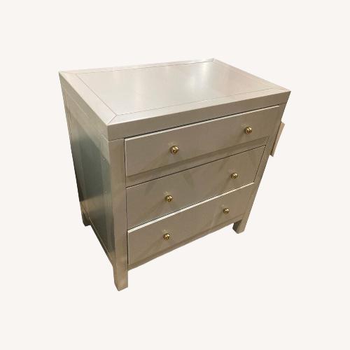 Used Celine 3-Drawer Nightstand Light Blue for sale on AptDeco