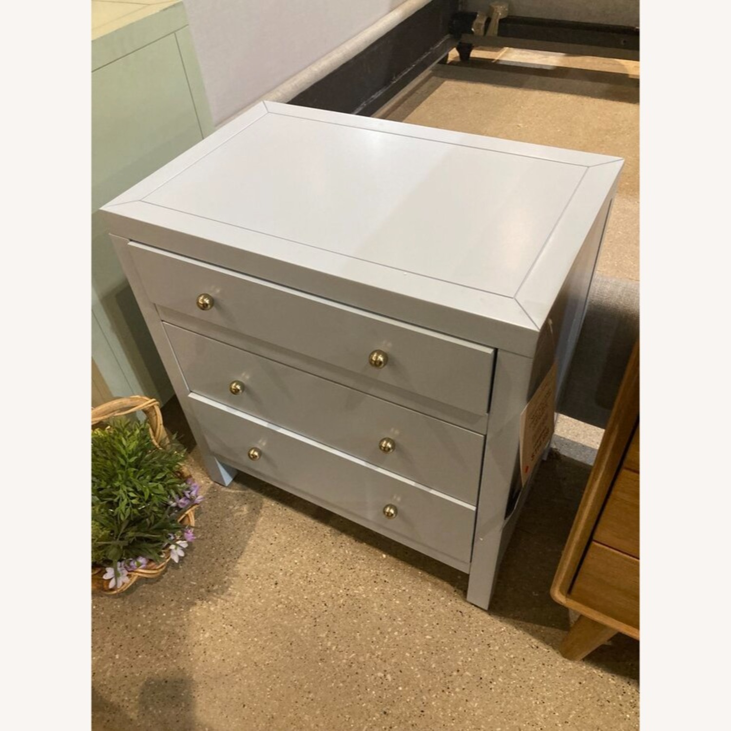 Celine 3-Drawer Nightstand Light Blue - image-3