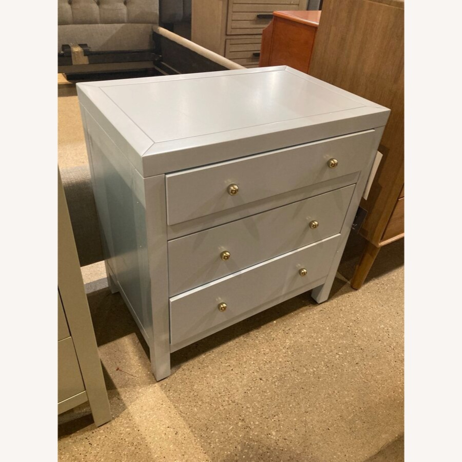 Celine 3-Drawer Nightstand Light Blue - image-2