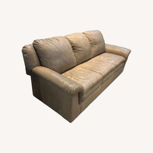 Used Bonded Leather 3-Seat Sofa for sale on AptDeco