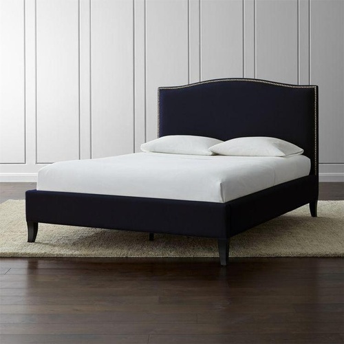 Used Crate and Barrel Colette Headboard and Bedframe for sale on AptDeco