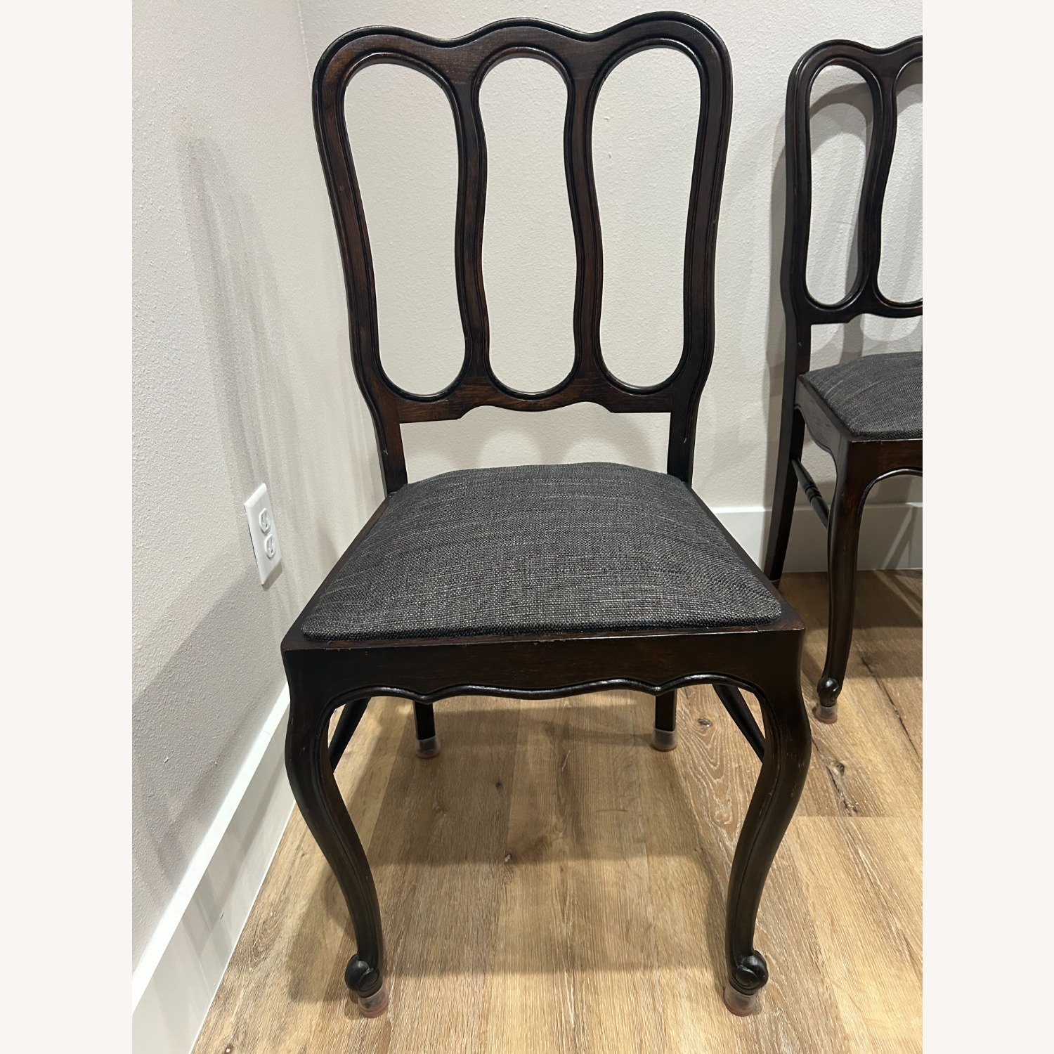 LouisXV French Country Draw-Leaf Table and Chairs - image-4