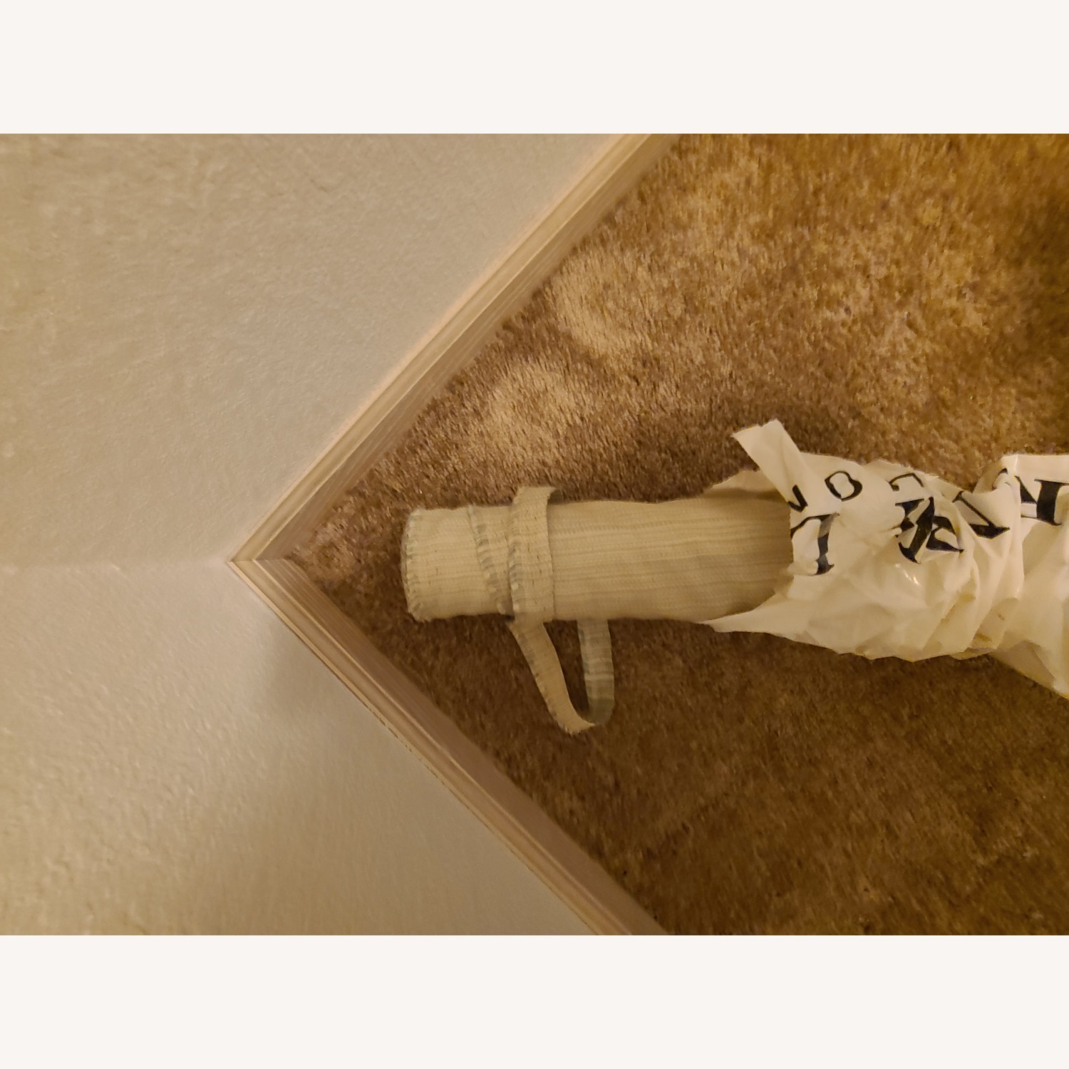 Light Gray Fabric Loveseat - image-2