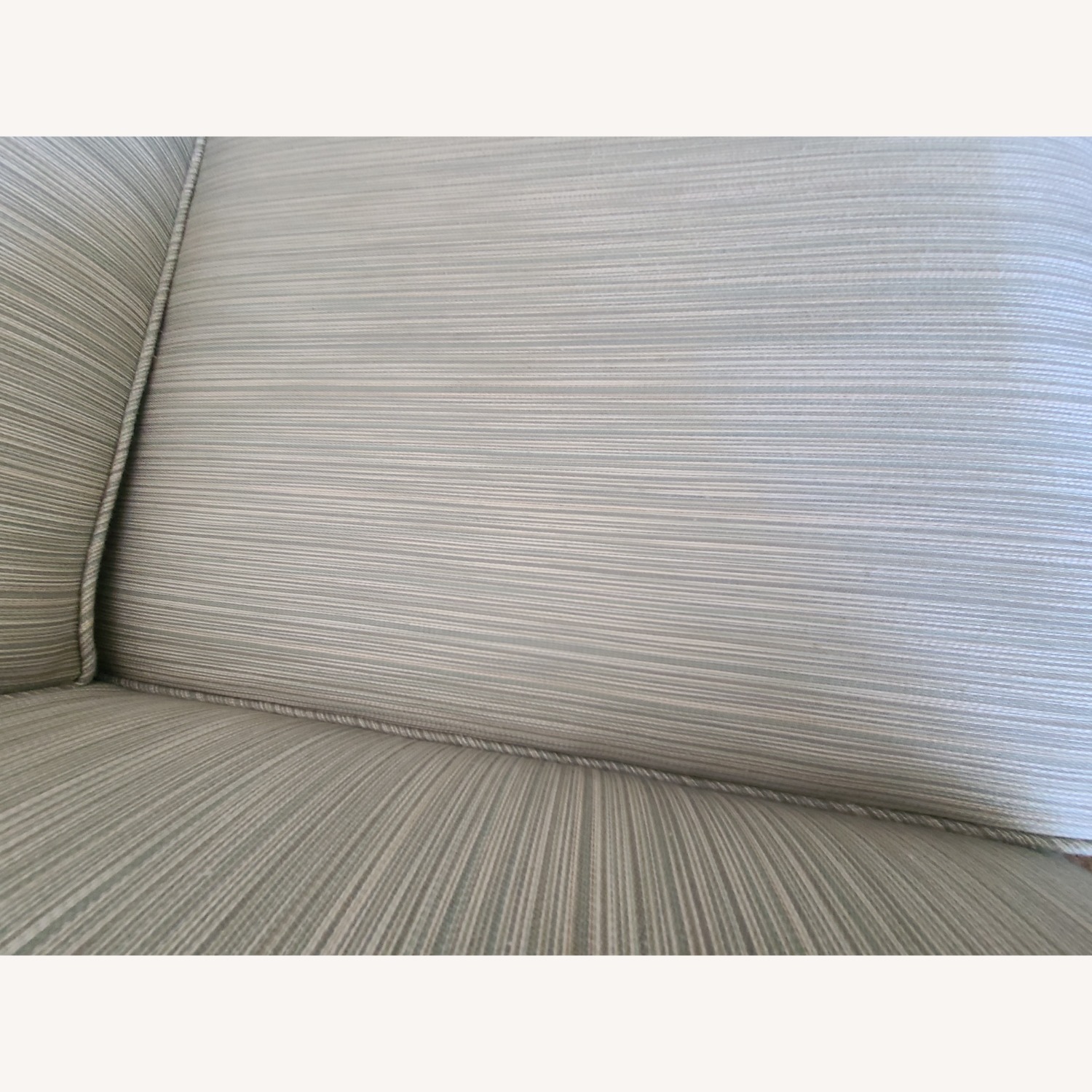 Light Gray Fabric Loveseat - image-4
