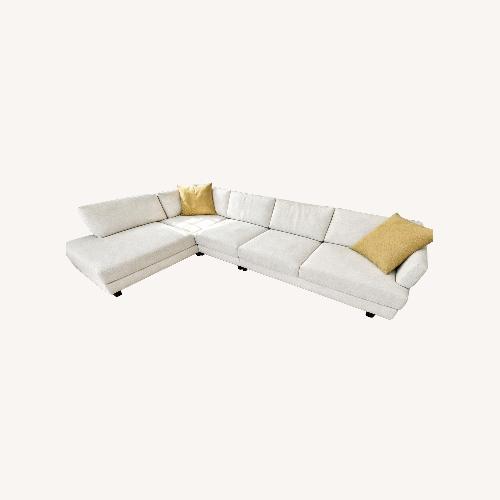 Used Living Spaces Sectional Sofa for sale on AptDeco