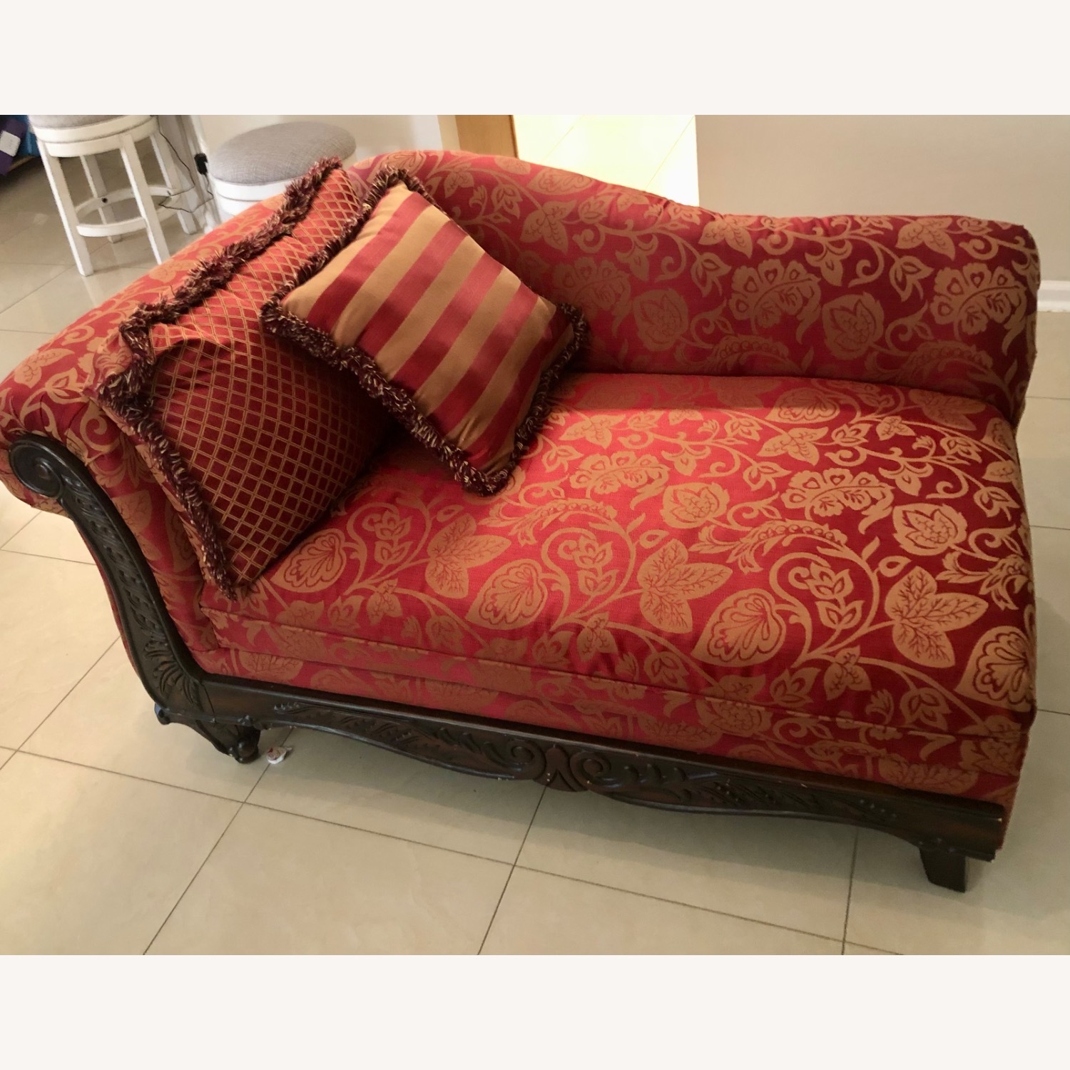 Red 3+ Seater Sofa - image-2