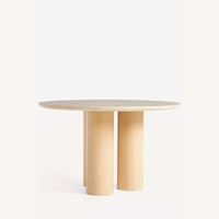 Anthropologie Anya Travertine Dining Table