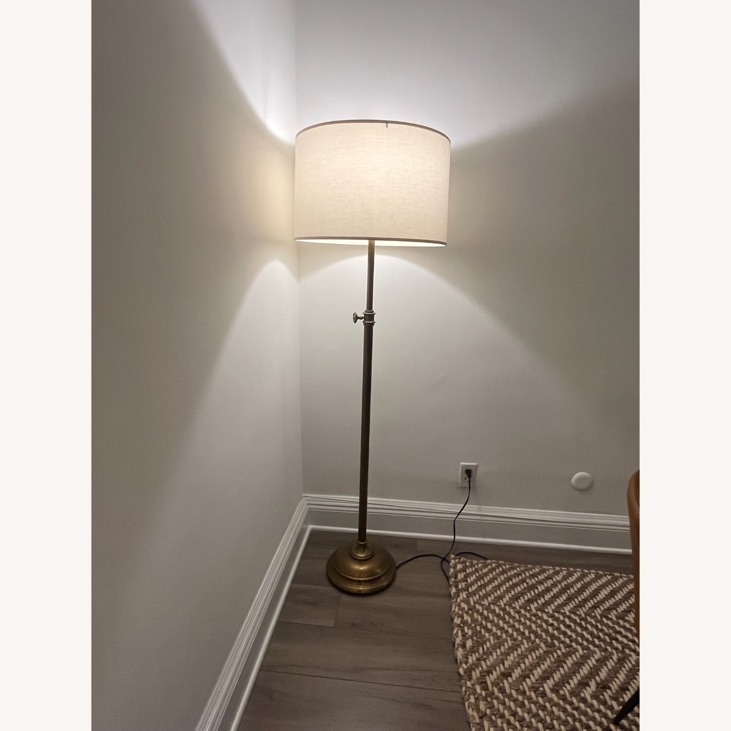 Pottery Barn Chelsea Metal Adjustable Floor Lamp (50"-70") - image-1