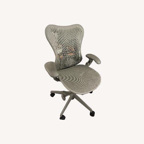 Used Herman Miller Mirra Chair, Light Gray for sale on AptDeco