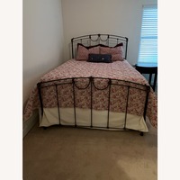 Lady Jane Queen Iron Bed