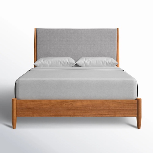 Used Wayfair Williams Upholstered Wood Panel Queen Bed for sale on AptDeco