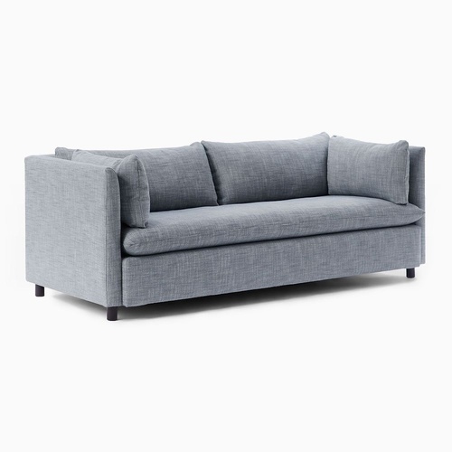 Used West Elm Shelter Light Gray Fabric Sleeper Sofa for sale on AptDeco