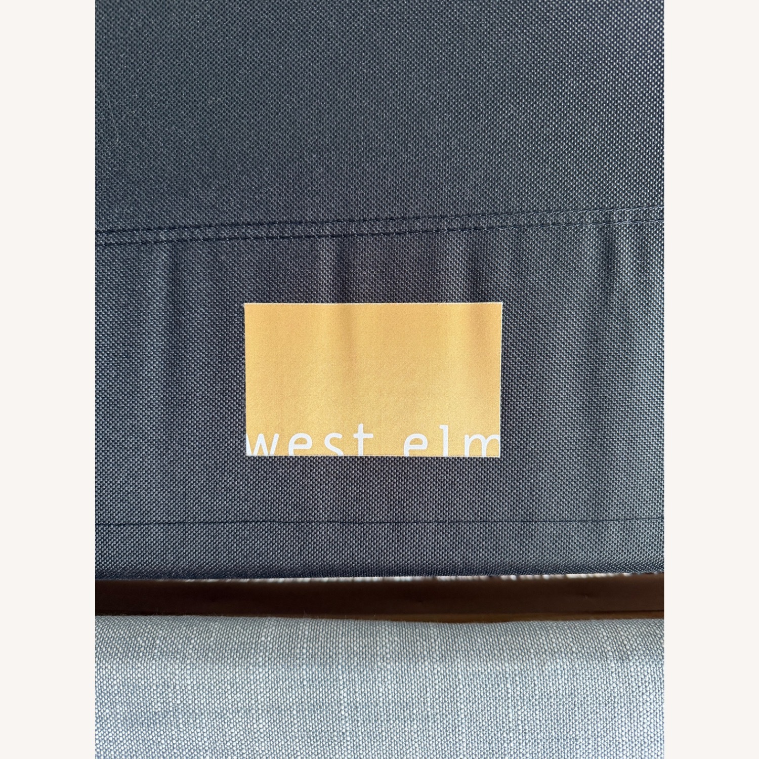 West Elm Shelter Light Gray Fabric Sleeper Sofa - image-1