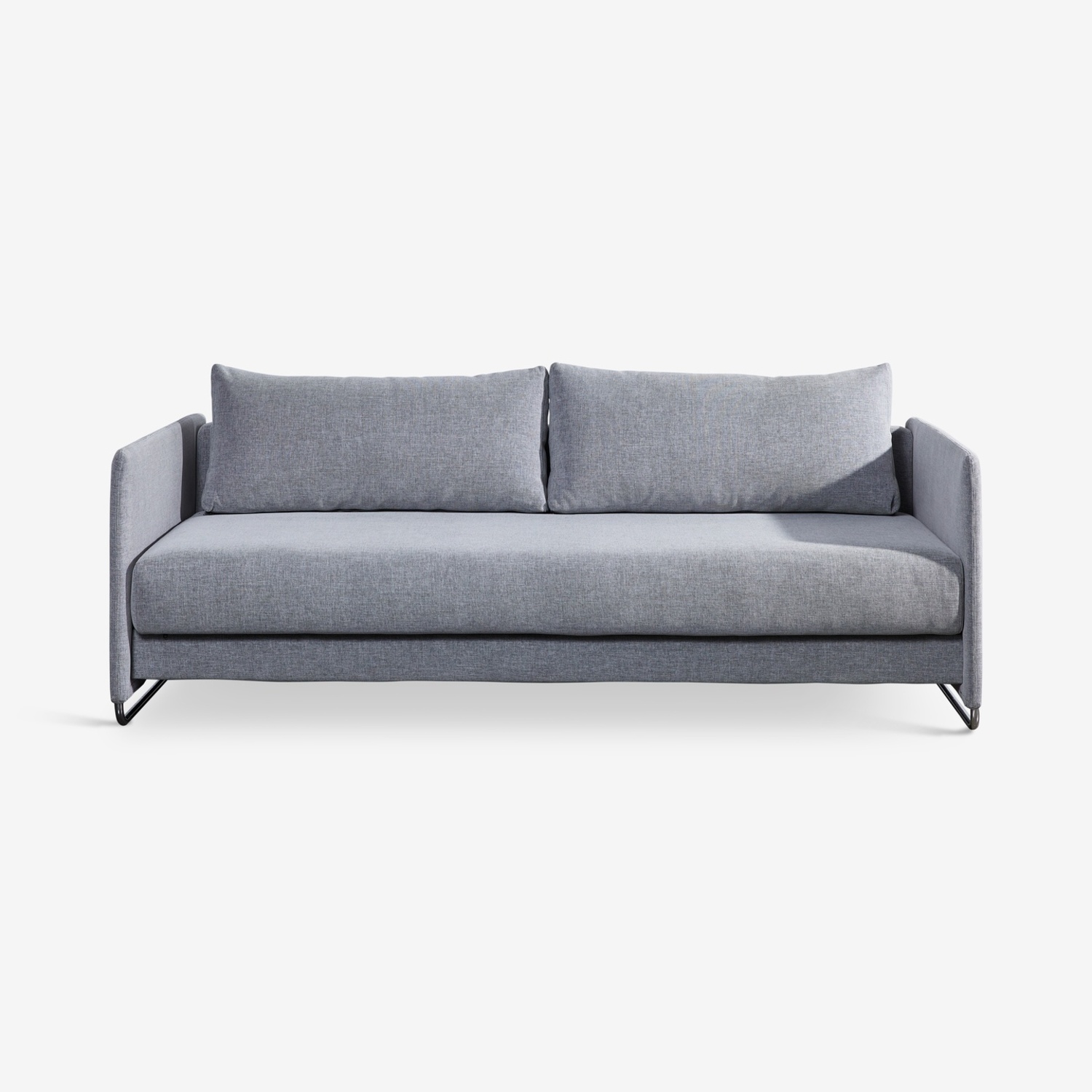 CB2 Tandom Microgrid Sleeper Sofa Sleeper Sofa - image-0