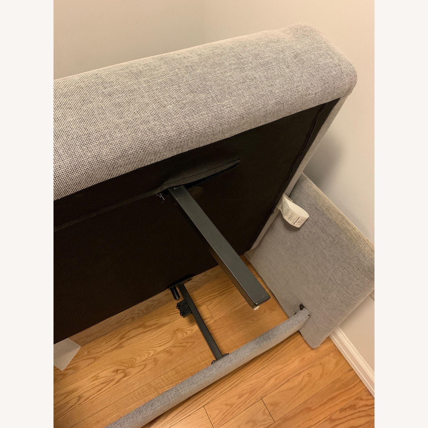 CB2 Tandom Microgrid Sleeper Sofa Sleeper Sofa - image-4