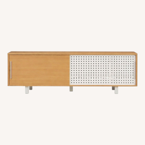 Used CB2 Retro Grid designed by Mash Studios Media Storage for sale on AptDeco