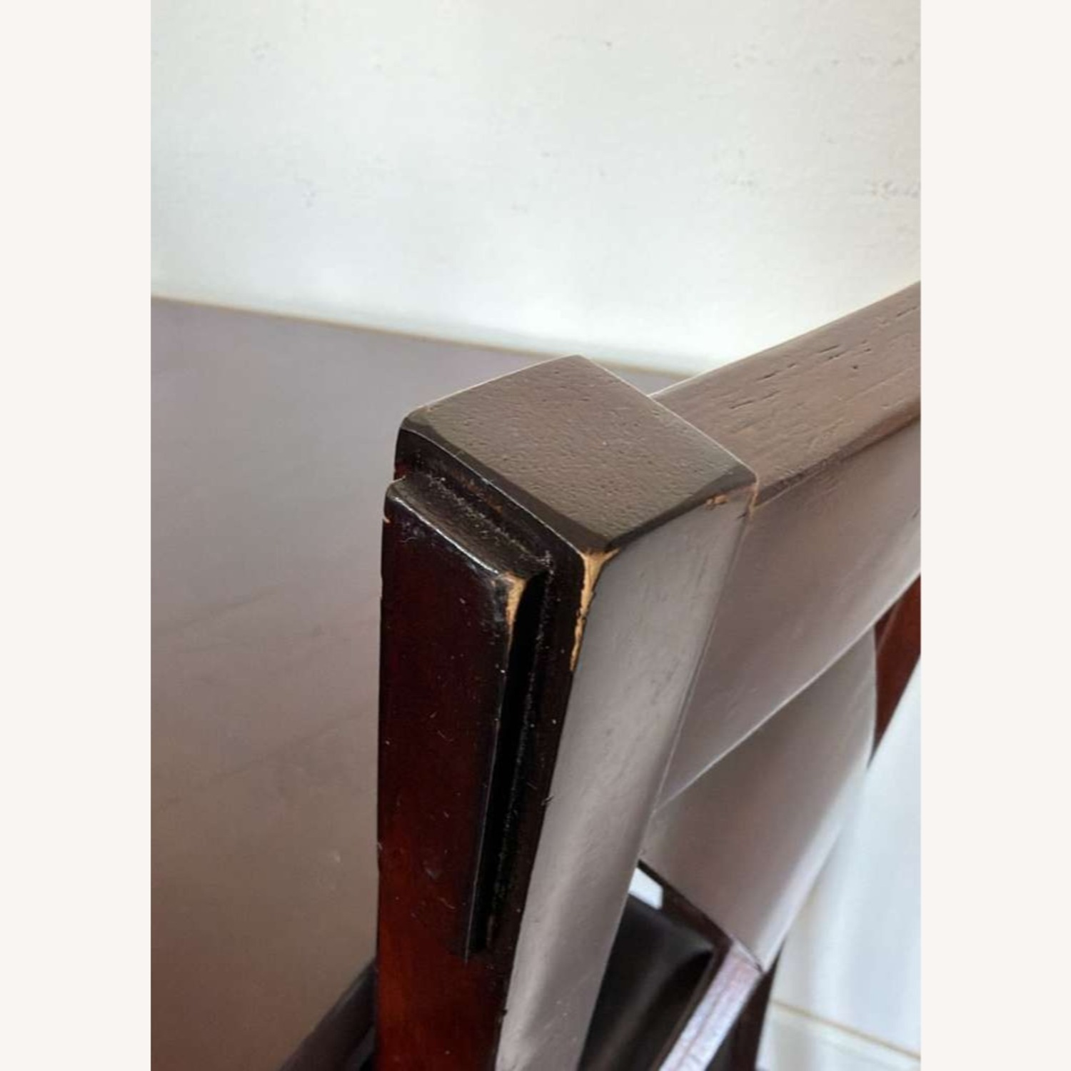 Living Spaces Dark Brown Wood Dining Sets - image-4