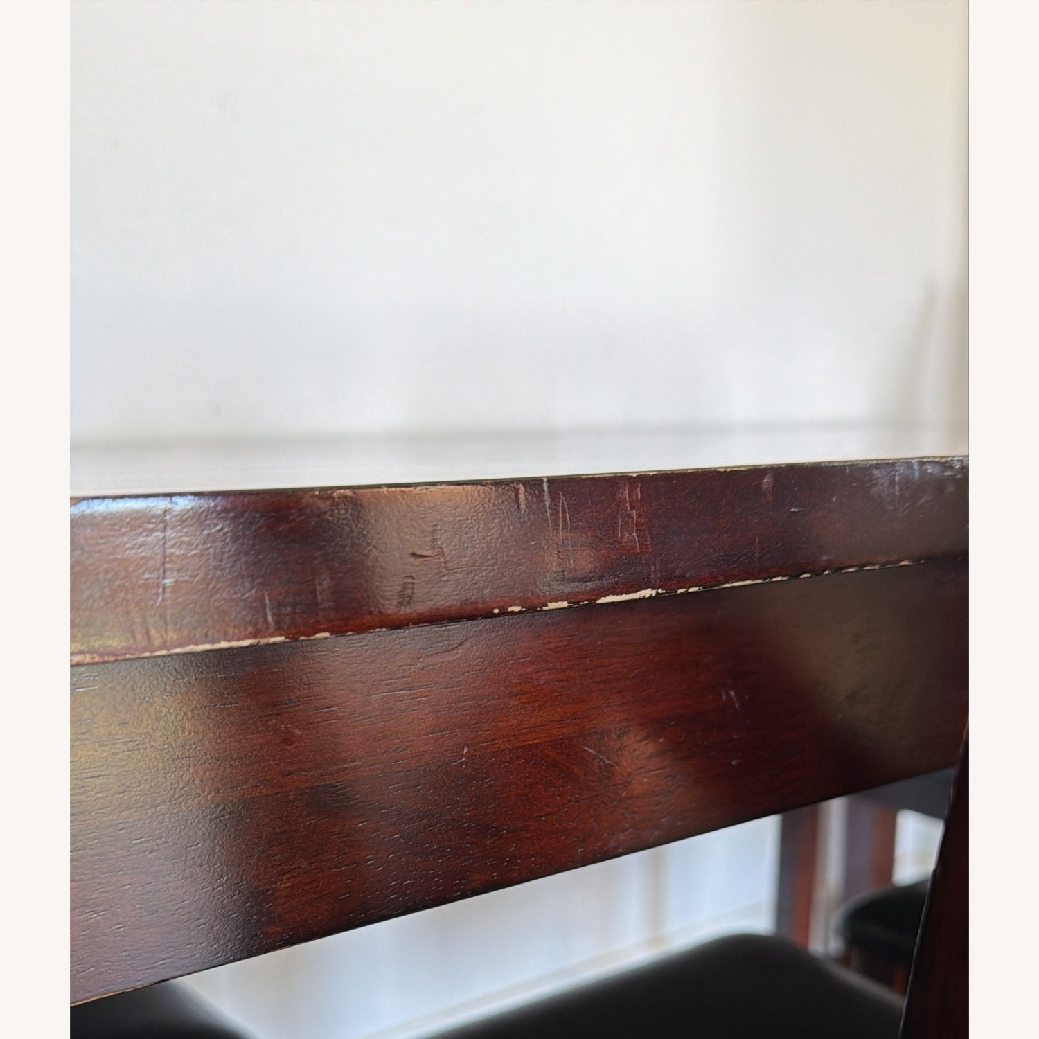 Living Spaces Dark Brown Wood Dining Sets - image-3